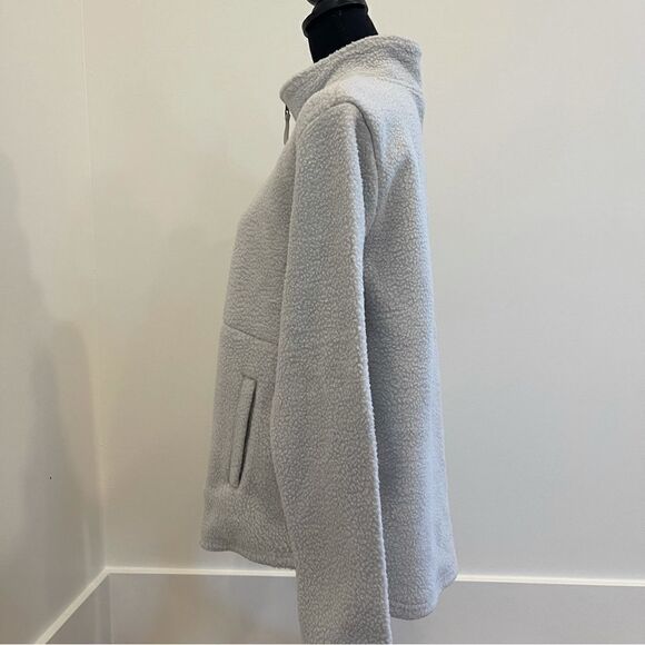 Women's Bamboo Sherpa Fleece Half Zip - Picture 5 of 10